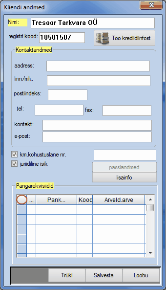 kliendi andmed 3_shape