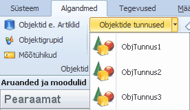 Objektide tunnused