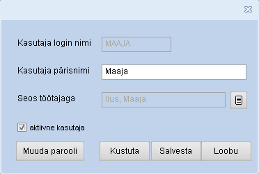 uus kasutaja