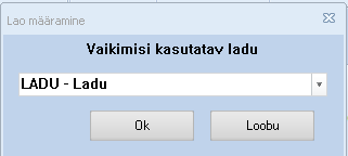 Vaikimisi ladu